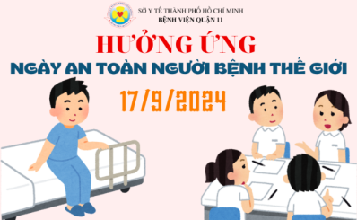 Hưởng ứng Ngày An toàn người bệnh Thế giới năm 2024 với thông điệp “CHẨN ĐOÁN CHÍNH XÁC-ĐIỀU TRỊ AN TOÀN”